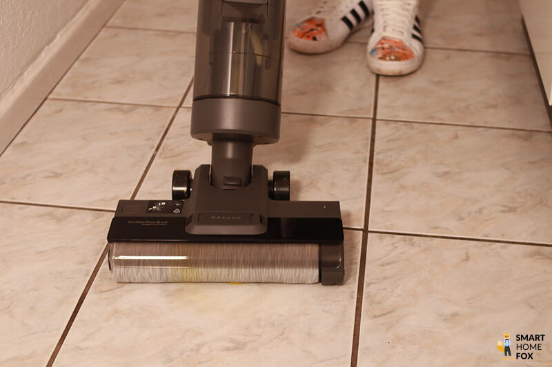 Dreame Wischsauger mit einseitigem Rand an Bürstenwalze